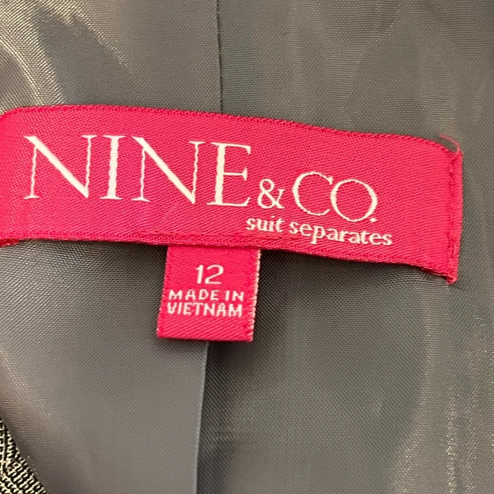 Nine & Co. Gray Checkered Suit Set - Picture 2 of 5
